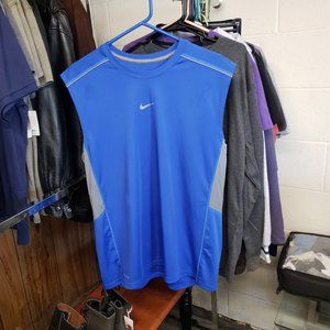 NIKE ~ Dri-Fit Sleeveless Shirt~ Large ~ Blue